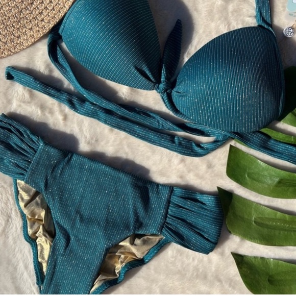 Luli Fama Havana Nights Lola Bikini Set In Miramar - Picture 2 of 6